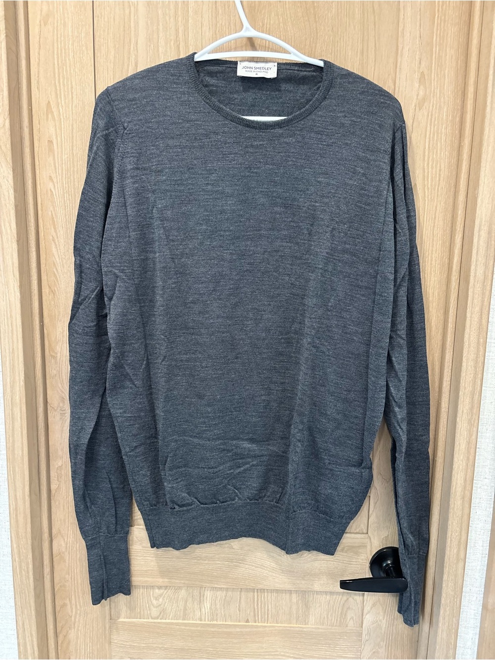 John Smedley Merino Wool Jumper Knit Sweater England Made Size M